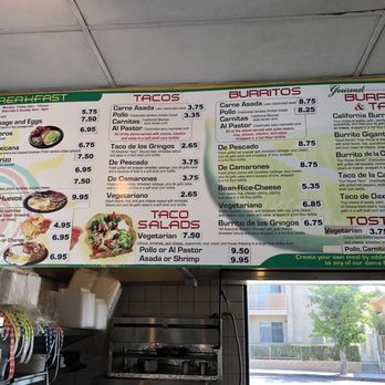 Taco Plus - Menu - Mexican Near Me - Los Angeles, California