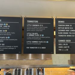 Amsterdam Falafel & Kabob - Menu