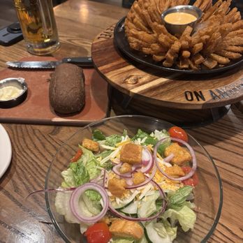 Outback Steakhouse - Bloomin' Onion® House Side Salad - Steakhouses Near Me - Greensboro, North Carolina Outback Steakhouse - Bloomin' Onion® House Side Salad - Steakhouses Near Me - Greensboro, North Carolina