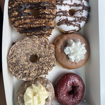 Rockstar Donuts - The blueberry cake donut with cream cheese icing was our fave! - Donuts Near Me - Largo, Florida Rockstar Donuts - The blueberry cake donut with cream cheese icing was our fave! - Donuts Near Me - Largo, Florida