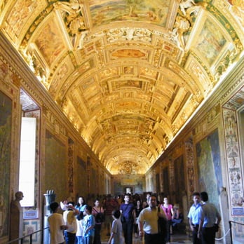 Cappella Sistina - The Vatican Museum Main Hall Passage - Churches Near Me - Rome, RM