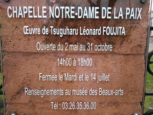 Foujita Chapel by null