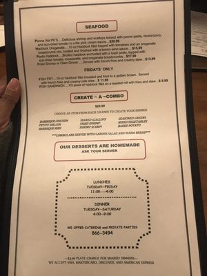 Menu photo 4 PK's Pub Herkimer, NY