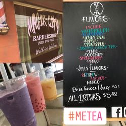 Magic City Barber Shop - They serve bubble tea there now!