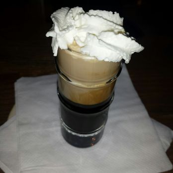 Maria's Mexican Bar & Grill - This is called a "BJ"... It's coffee liquor with baileys and whip cream on top. A very tasty shot / drink! - Mexican Near Me - Roselle, Illinois Maria's Mexican Bar & Grill - This is called a "BJ"... It's coffee liquor with baileys and whip cream on top. A very tasty shot / drink! - Mexican Near Me - Roselle, Illinois
