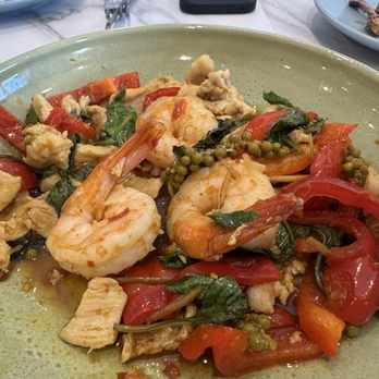 Rasa Thai - Pad Krid chicken and shrimp - Thai Near Me - Pleasant Hill, California Rasa Thai - Pad Krid chicken and shrimp - Thai Near Me - Pleasant Hill, California
