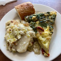 Simon's Marketplace - Frittata, potatoes au gratin