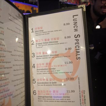 Mr BBQ - Menu - Korean Near Me - Fullerton, California