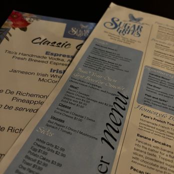 Sugar Grits - Menu - Diners Near Me - Memphis, Tennessee