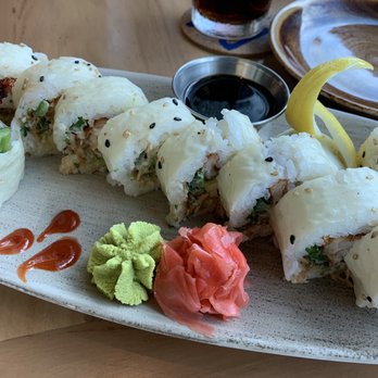 Beach House - Coconut Shrimp Roll... loved it. Although a sweet sauce option is usually what I get with coconut shrimp and would've made it even better. - Bars Near Me - Pompano Beach, Florida