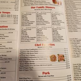 Menu Page 3 Menu Page 3