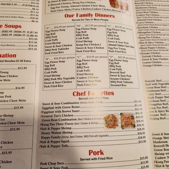 Chinese Cafe - Menu Page 3 - Chinese Near Me - Washougal, Washington