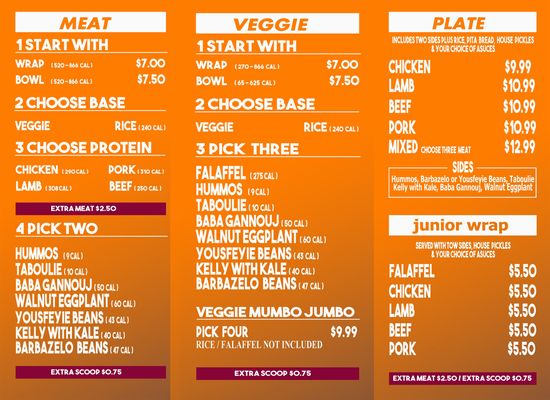 Menu photo 2 sauceeino Boardman, OH