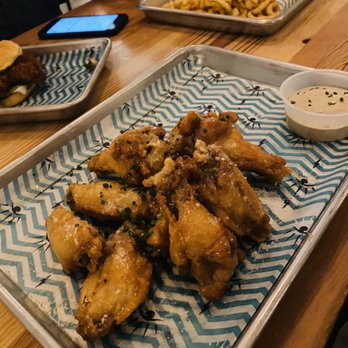 Radio Social - Honey Parmesan Wings - Bars Near Me - Rochester, New York Radio Social - Honey Parmesan Wings - Bars Near Me - Rochester, New York