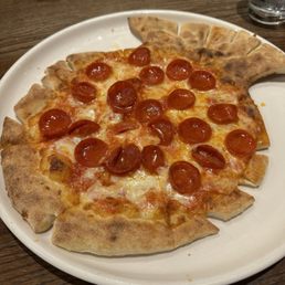 rainbow pizza (kid's menu)