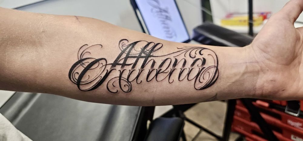 For the Love of Ink Tattoos and Body Piercing Logo