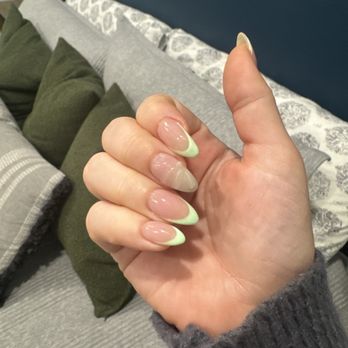 Be Beauty Nails & Spa - Long set, French plus 3D and ombré - Nail Salons Near Me - Denver, Colorado