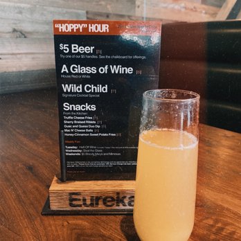 Eureka! - $5 mimosas and bloodys on Sunday - American Near Me - Carlsbad, California Eureka! - $5 mimosas and bloodys on Sunday - American Near Me - Carlsbad, California