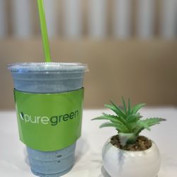 Women Run NCSD at Pure Green - Blue Banana Smoothie