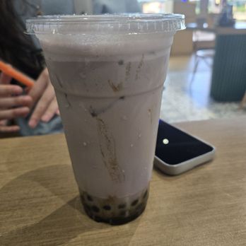 Spring Rolling - Taro milk tea with Boba - Salad Near Me - Magnolia, Texas