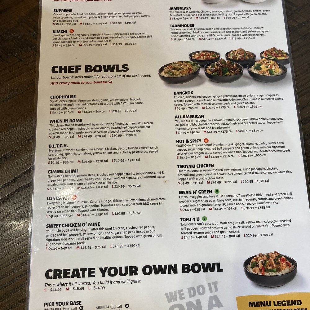 Genghis Grill - Menu - Mongolian Near Me - Frisco, Texas Genghis Grill - Menu - Mongolian Near Me - Frisco, Texas
