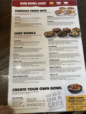 Menu photo 2 Genghis Grill Frisco, TX
