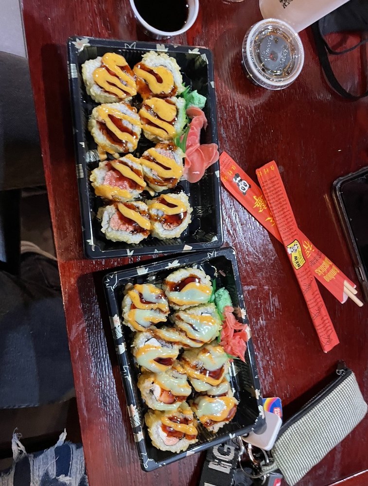 Food from Ginger Asian Kitchen