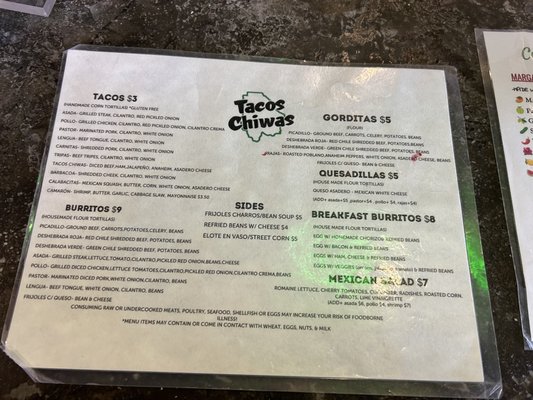 Menu photo 8 Tacos Chiwas Phoenix, AZ Menu photo 8 Tacos Chiwas Phoenix, AZ