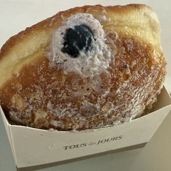 Tous Les Jours - Cream donuts ( blueberry) $4.45 - Bakeries Near Me - Dublin, California