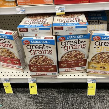 CVS Pharmacy - Post Great Grains cereal (large size) on sale for $1.99 - Drugstores Near Me - El Cerrito, California