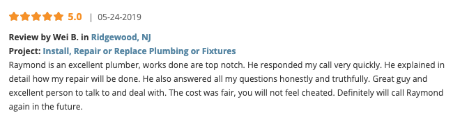 Slide of Red Van Plumbing & Heating