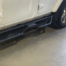 New Running boards that I picked. I am so happy!