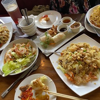 Jasmine Rice Thai Cuisine - Our entire lovely meal - Thai Near Me - Gretna, Louisiana Jasmine Rice Thai Cuisine - Our entire lovely meal - Thai Near Me - Gretna, Louisiana