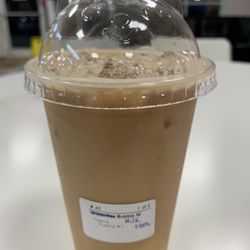 Binki Cafe - Charlotte - Milk Tea with Pudding