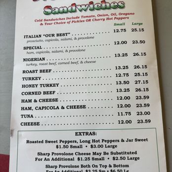 Dicostanza Sandwich - Menu - Sandwiches Near Me - Marcus Hook, Pennsylvania Dicostanza Sandwich - Menu - Sandwiches Near Me - Marcus Hook, Pennsylvania