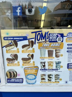 Menu photo 3 Tom's Dairy Freeze Etobicoke, ON Menu photo 3 Tom's Dairy Freeze Etobicoke, ON