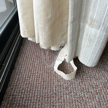 Wapato Point Resort - Curtains at deck door ripped/dirty w red spots - Resorts Near Me - Manson, Washington Wapato Point Resort - Curtains at deck door ripped/dirty w red spots - Resorts Near Me - Manson, Washington