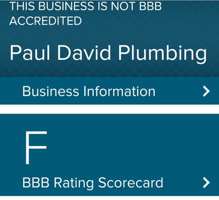 Paul David Plumbing Logo