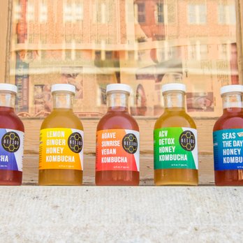 Beejou Craft Kombucha - four bottles of kombucha - Kombucha Near Me - Columbus, Georgia Beejou Craft Kombucha - four bottles of kombucha - Kombucha Near Me - Columbus, Georgia