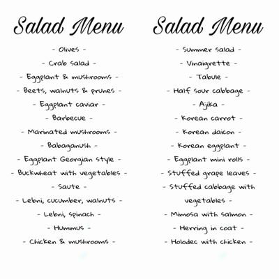 Menu photo 1 Caviar & Delicatessen North Hollywood, CA