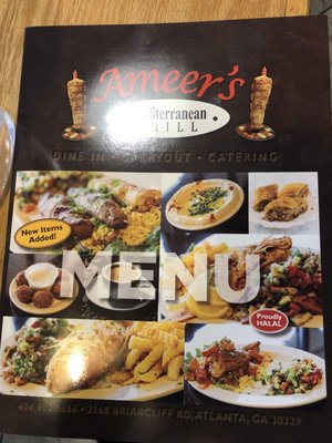 Menu photo 5 Ameer's Mediterranean Grill Atlanta, GA