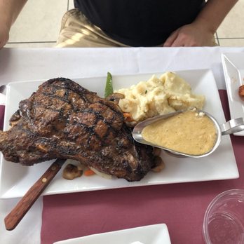 Addys BBQ - 22oz T- bone steak - Barbeque Near Me - Elmont, New York Addys BBQ - 22oz T- bone steak - Barbeque Near Me - Elmont, New York