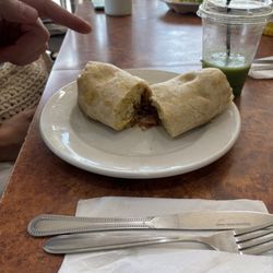 Park View Diner - Breakfast burrito with bacon