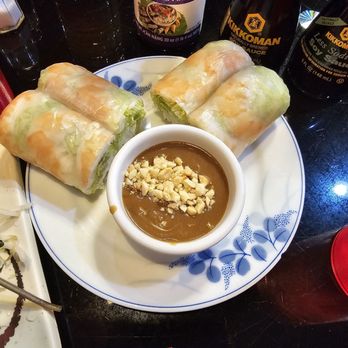 Got Phở? - Shrimp spring rolls. Perfect texture and the peanut sauce was great! - Chinese Near Me - Reno, Nevada Got Phở? - Shrimp spring rolls. Perfect texture and the peanut sauce was great! - Chinese Near Me - Reno, Nevada