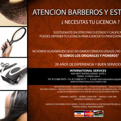 International Services - Obtenga su licencia en Florida usando sus estudios anteriores/horas de academia (OK de otro estado/pais)