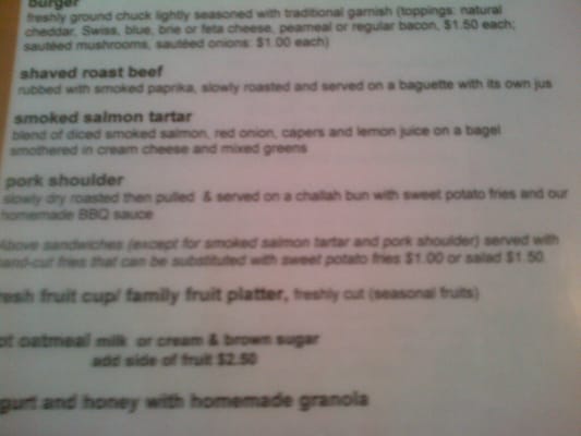 Menu photo 5 The Homeway Toronto, ON Menu photo 5 The Homeway Toronto, ON