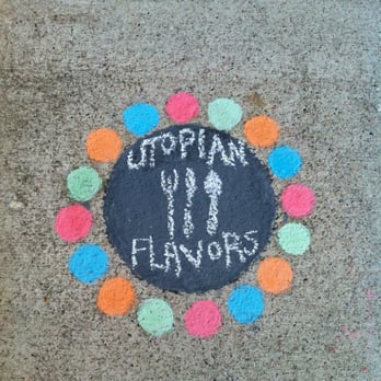 Utopian Flavors - Chalk logo! - Caterers Near Me