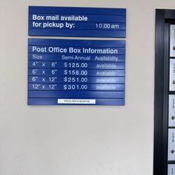 United States Post Office - 6 month PO Box rental