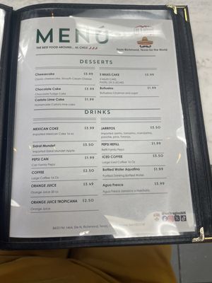 Menu photo 3 Los 3 Regios Mexican Restaurant Richmond, TX