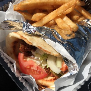 Petra Cafe | Downtown - Falafel combo to-go - Greek Near Me - Indianapolis, Indiana